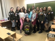 8 марта с отрядом