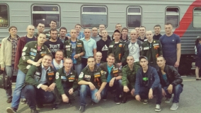 ССО Прометей отправляется на целину
