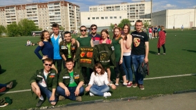 Выступление на Звёздном фестивале совместно с ССО "Альтаир".